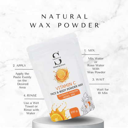 SWASCO FACE AND BODY WAX POWDER (VITAMIN-C)